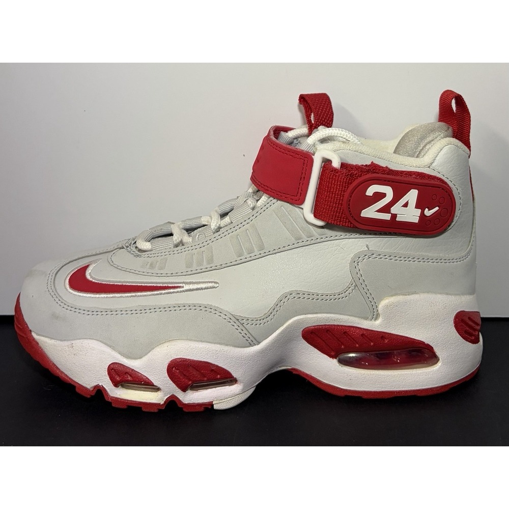 Nike Air Griffey Max 1 Cincinnati Reds Away FD0760-043 White Red Grey 5Y LEFT